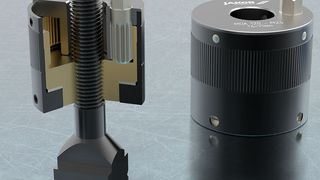 Unter das Motto „Mehr Sein als Schein“ stellt Jakob Antriebstechnik die neuste Version seiner Kraftspannmutter aus dem MDA-Portfolio, die, wie Jakob erklärt, etwa für den Einsatz in der Zerspanungs- sowie Stanz- und Umformtechnik, höchste Betriebssicherheit garantiert. (Jakob)