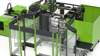 Die neue modulare Schutzumwehrung nach EN ISO 14120 erhöht nach Aussage des Fakuma-Ausstellers Engel die Sicherheit in der Fertigung. Halle A5 am Stand 5204. (Engel)