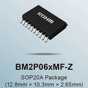 Bild 2: Maße der Fly-back-ICs BM2P06xFMF-Z. (ROHM)