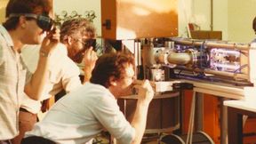 1985 wurde ertsmals ein echter Trumpf-Laser gezündet. (Trumpf)