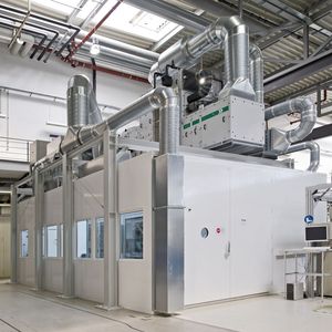 Forschungszentrum für die Produktion von Hochenergiespeicherzellen am Institut für Werkzeugmaschinen und Betriebswissenschaften des TUM.