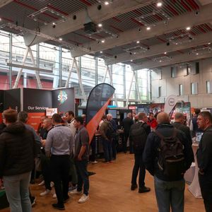 Impressionen von der Verbindungstechnikmesse Schraubtec am 16. April in der Stuttgarter Carl-Benz-Arena ...(Bild:  P. Königsreuther)