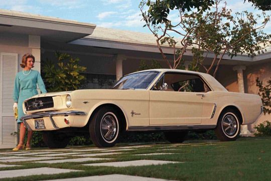 Ford brachte den ersten Mustang 1964 heraus. (Archiv: Vogel Business Media)