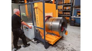 Coils müssen sicher und ergonomisch gehandhabt werden können. Agab stellt dafür Lösungen zur Verfügung. (AGab)