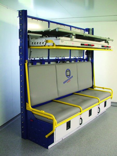 5 Sicher und bedienfreundlich:  Die Medevac Unit für den Patiententransport in gepanzerten Fahrzeugen. (Archiv: Vogel Business Media)
