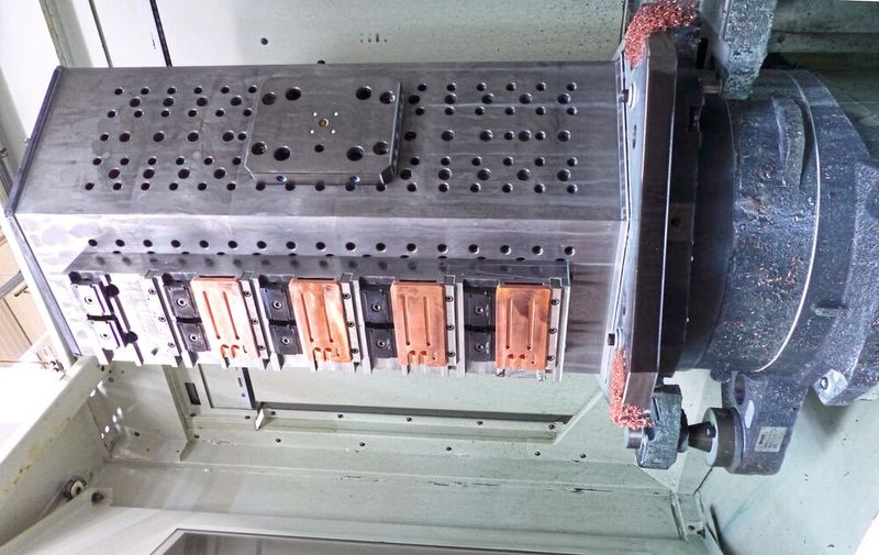 Auf den Bearbeitungszentren von Heller wird Stahl, aber auch Kupfer und überwiegend Aluminium bearbeitet. (Bild: Heller)