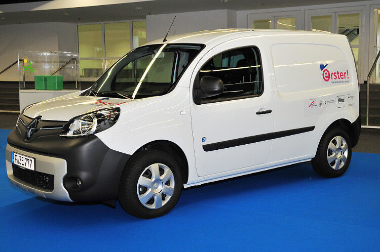 Ebenfalls für elektrische Transporte eignen sich der Renault Kangoo ZE,... (Foto: Schmidt)