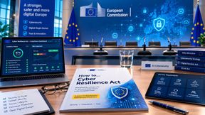 Mit einem Leitfaden will die EU-Kommission vor allem Kleinstunternehmen und KMU bei der Umsetzung der Cyberresilienzverordnung unterstützen. (Bild: Dall-E / KI-generiert)