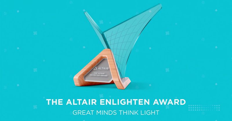 Bewerbungen für den Altair Enlighten Award 2025 sind ab sofort möglich.(Bild:  Altair)