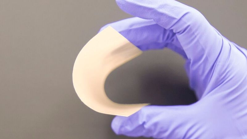 Der Feststoff-Keramik-Separator von Quantumscape.(Bild:  Volkswagen)