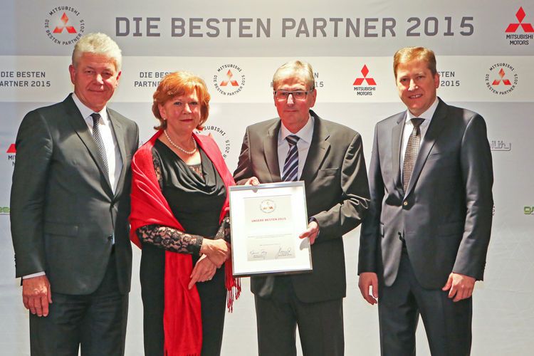 Mitsubishi – „Die besten Partner 2015“: Autohaus Am Steinkamp GmbH, Mülheim (Foto: Sciborski/MMD Automobile)