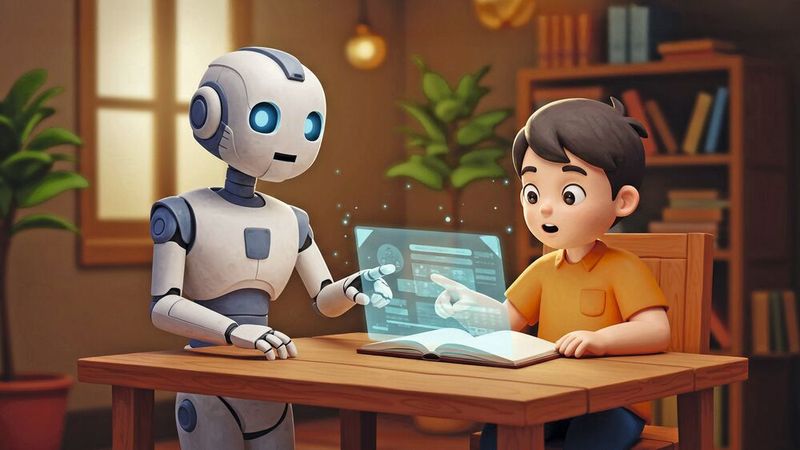 Kinder und Jugendliche arbeiten bereits an ihren KI-Skills, doch eindeutige Regeln fehlen.(Bild: ©  andy - stock.adobe.com / KI-generiert)