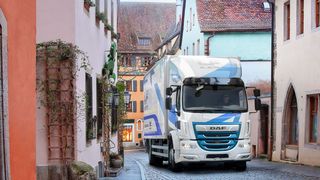 E-Lkw sollen künftig besonders schnell laden können. (Bild: DAF)