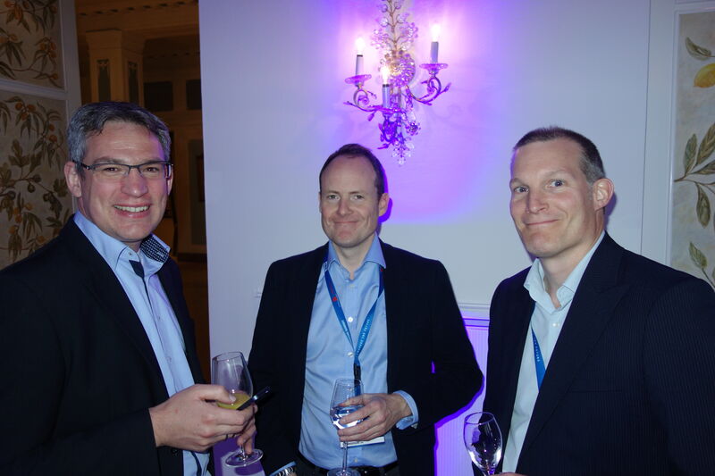 (v. l.) Felix Böving, ALSO mit Tim Anderson und Phill Dyson, WD (IT-BUSINESS)
