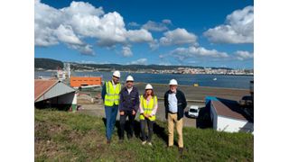 Forestal here represented by CFO Alberto López Pampín (second from left) and Topsoe by CCO Power-to-X, Sundus Cordelia Ramli (second from right). (Source: Topsoe )