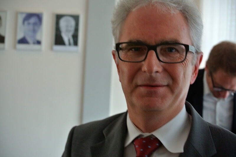 Ulrich Ackermann, Leiter des VDMA-Bereichs Außenwirtschaft (Schamari)