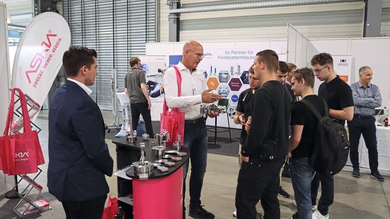 Impressionen der Meorga in Halle. (Bild: Kempf / PROCESS)