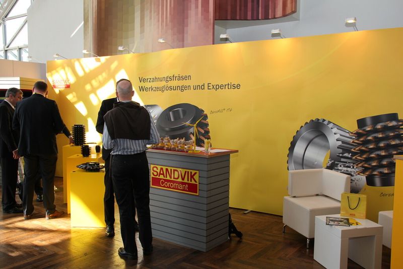Auch Sandvik Coromant war mit von der Partie. (Bild: Sonnenberg)