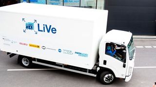 Live1 heißt der erste E-Laster der RWTH Aachen. (BPW Bergische Achsen)