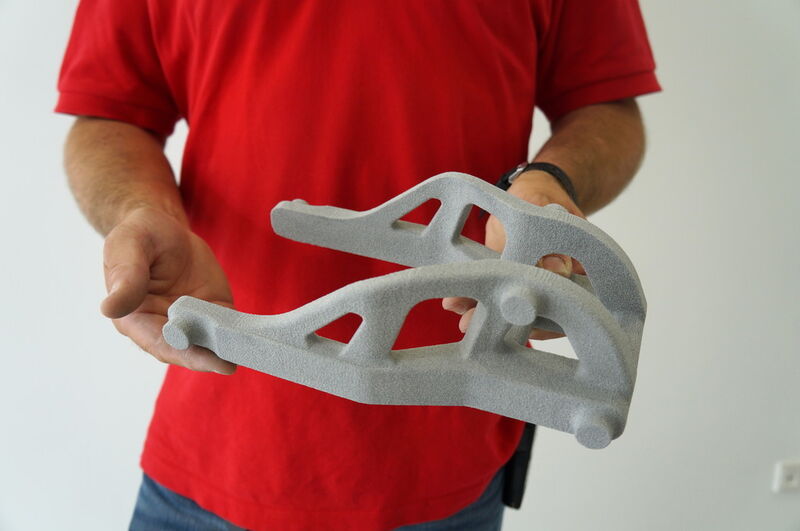 Im 3D-Druckverfahren hergestellte AOB-Kern. (Bild: Voxeljet)