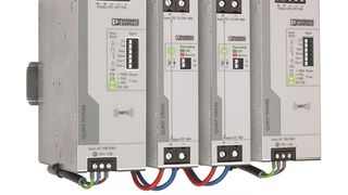 Phoenix Contact bietet ein redundantes Stromversorgungskonzept gegen Ausfälle: Quint Power und Quint S-Oring. (Phoenix Contact)