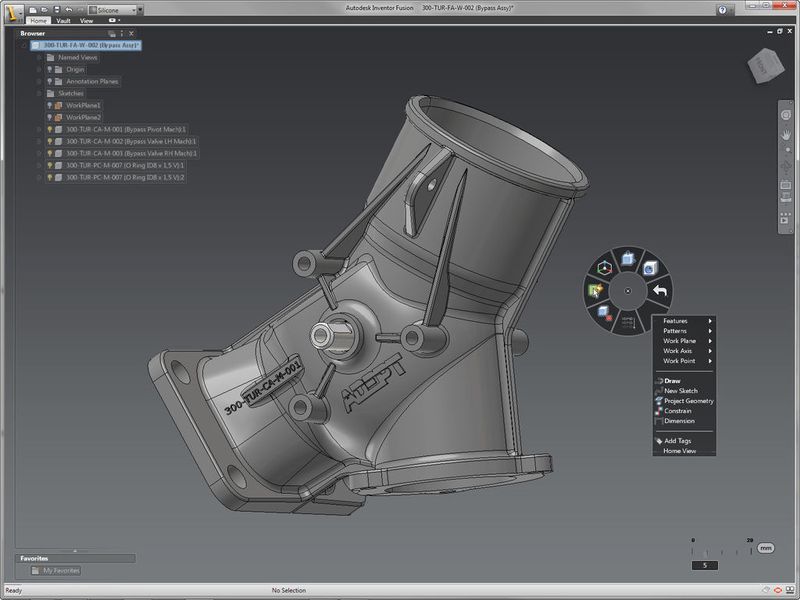 Inventor Fusion verbindet direkte und parametrische Modellierung. (Archiv: Vogel Business Media)