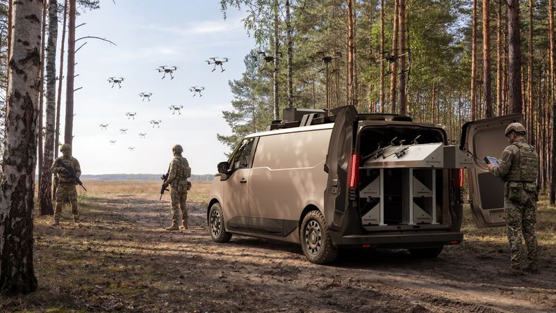 Renault and Thales will collaborate on building drones.(Source:  Renault)