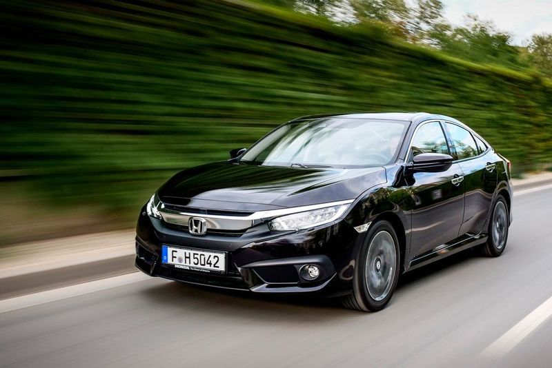Platz 5 geht ebenso an Honda: Die Japaner steigerten den Absatz des Civic um fast 25 Prozent auf 320.603 Einheiten (Januar bis Mai 2017). (Honda)