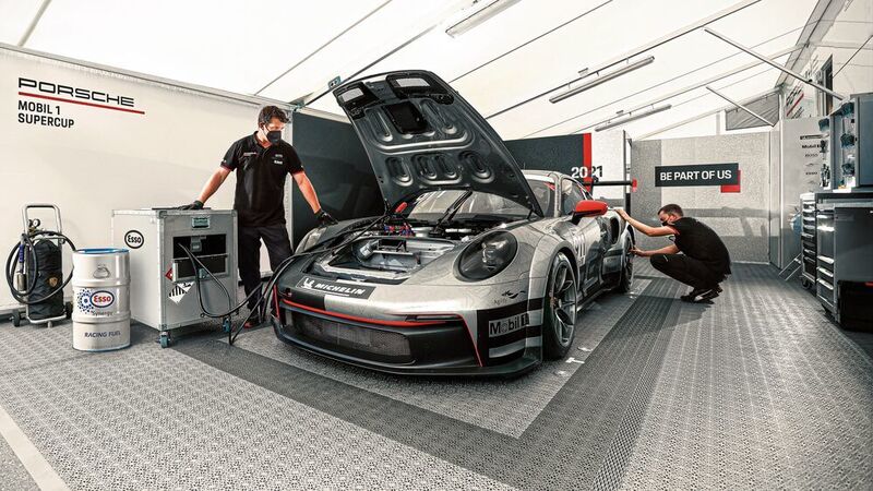 Die in Chile produzierten E-Fuels will Porsche zuerst im Mobil 1 Supercup einsetzen. (Porsche)