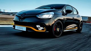 Inspiriert von dem Formel-1-Rennwagen hat Renault dem Clio R.S. einen Racing-Look verpasst. (Renault)