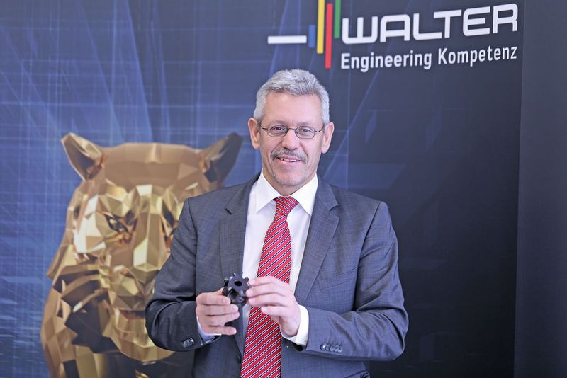 «Die Zukunft der Werkzeughersteller muss in Richtung Gesamtkompetenz gehen.» Peter Petri, Geschäftsführer Walter (Schweiz) AG (Walter (Schweiz))