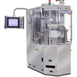Die XL 400 MFP ermög-licht die Herstellung von Einschicht-, Zweischicht-, Dreischicht- und Mantelkerntabletten.