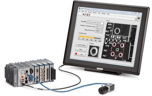 Integration von Bildverarbeitungsaufgaben direkt in den CompactRIO-Controller (National Instruments)