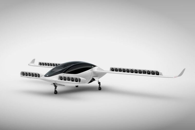 Der fünfsitzige Lilium-Jet baut auf den Flugtests eines zweisitzigen Prototyps im Jahr 2017 auf. (Lilium)