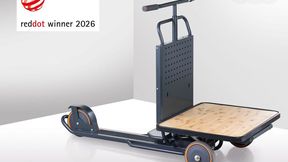 Der Cargo Scooter „GARANT“ der Hoffmann Group ist Gewinner des Red Dot Award 2026 in der Kategorie Product Design. (Bild: Hoffmann Group)