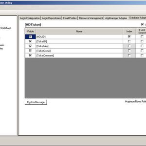 Während des späteren Prozess-Designs muss sich der Anwender nur wenige Gedanken darum machen in welche Art und Weise Daten in welchen Datenbank-Tabellen abgelegt werden. In der Adapter-Konfiguration wird diese Abstraktion mit Detailwissen ermöglicht.