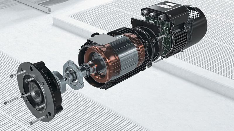 ABB's LV Titanium offers ultra-premium IE5 efficiency in a compact, maintenance-friendly plug-and-play design, making it suitable as an upgrade for older motors. (Image:ABB)