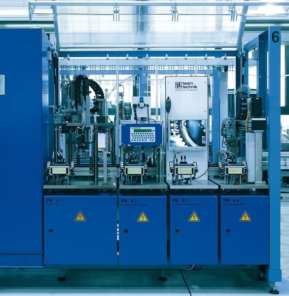 Durch modularen Aufbau lassen sich auf einfache Weise Prozesse austauschen und erweitern.  Bild: teamtechnik (Archiv: Vogel Business Media)