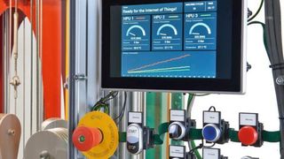 Ein effizientes Hydrauliksystem benötigt nicht nur einen drehzahlgeregelten Antrieb, sondern auch ein entsprechendes Managementsystem, sodass sich der Endkunde unabhängig vom Standort einen aktuellen und detaillierten Überblick über alle Daten verschaffen kann. (Eaton)