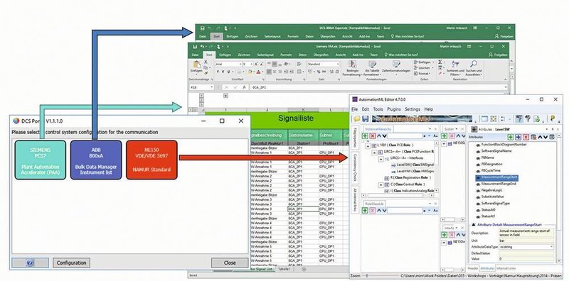 Mit Aucotecs neuem DCS-Portal lassen sich die Festlegungen aus dem Anlagen-Design automatisiert und direkt an die Programmierung gängiger Kontrollsysteme übergeben – auch an mehrere gleichzeitig. (Aucotec)