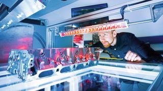 Untersuchungen mit einem Bildverarbeitungssystem. (Vitronic)