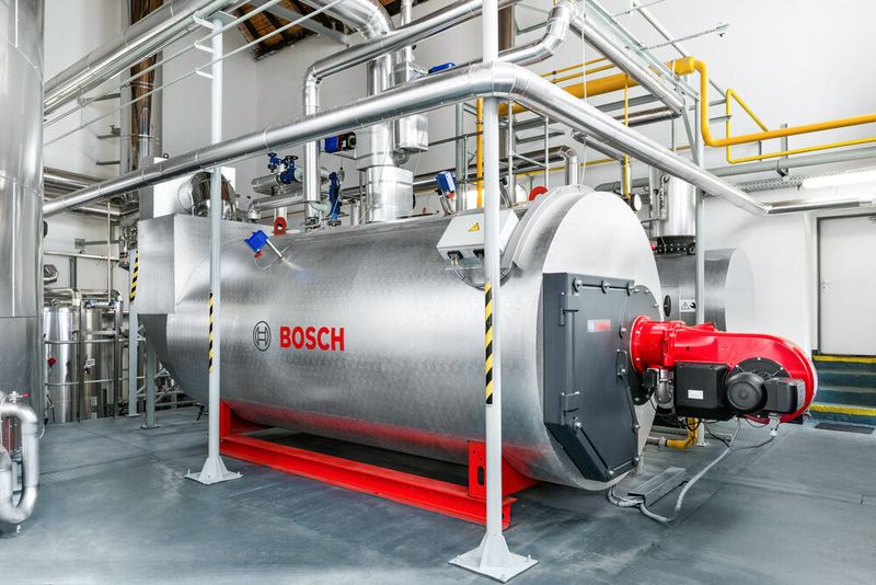 Das ist ein typisches Produkt von Bosch-Industriekessel. (Bosch)