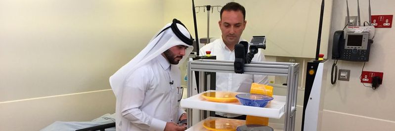 proANT S.A.S.H.A. (Smart Autonomous System Hospital Assistent) im Krankenhaus(Bild:  InSystems Automation)