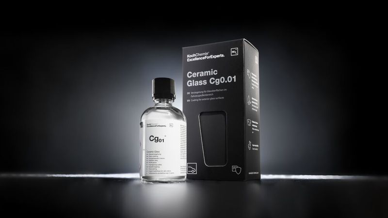 Ceramic Glass Cg0.01 ist eine fluorfreie Glasversiegelung und kommt ohne PFAS aus.  (Bild: Koch-Chemie)