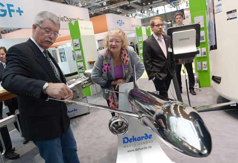 Rückblick: Eindrücke von der EMO Hannover 2013. (Bild: EMO Hannover)