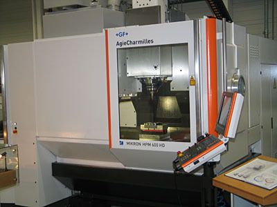 Mikron-Bearbeitungszentrum HPM 600 HD. (Archiv: Vogel Business Media)