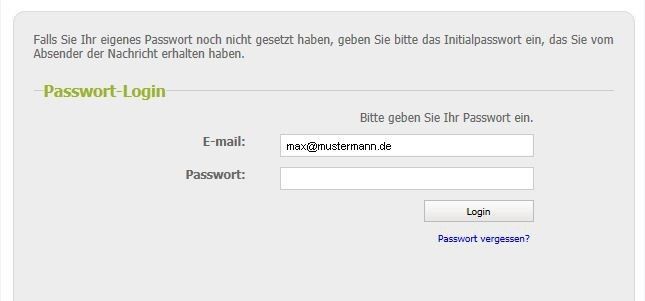 Login mit Passwort am E-Mail-Security-System. (Bild: SEPPmail)