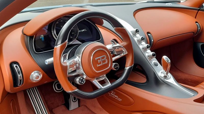 Edel und funktional: das Interieur des 1.600-PS-Hypercars. (Bild: SP-X/Rudolf Huber)