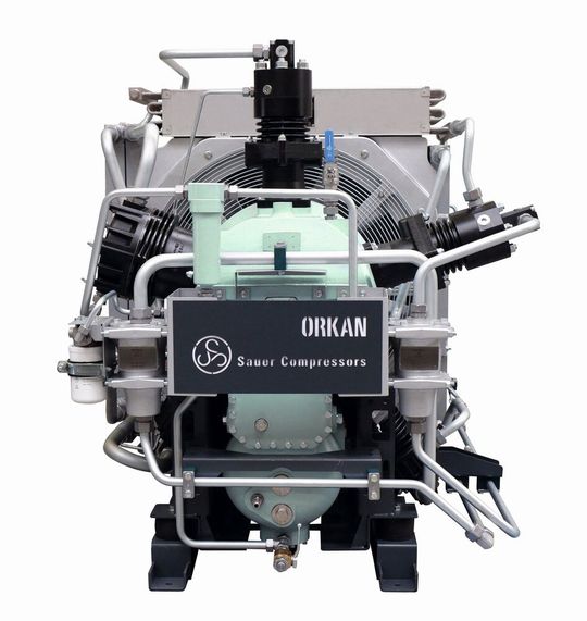 Die neue Orkan Verdichter-Baureihe für die Gasindustrie(Bild:  Sauer Kompressoren)