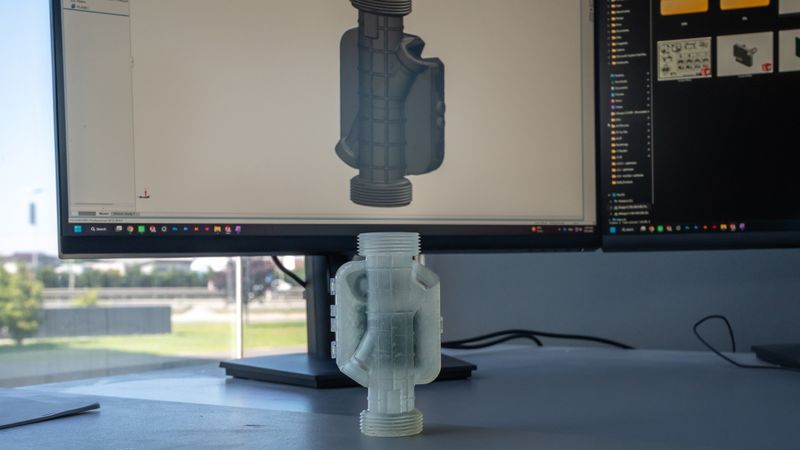 Rapid Engineering in der Praxis: 3D-gedruckte Funktionsmuster helfen dabei, Konzepte frühzeitig zu testen, Risiken zu identifizieren und Entwicklungszeiten zu verkürzen.(Bild:  Allengra)